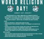 WORLD RELIGION DAY!